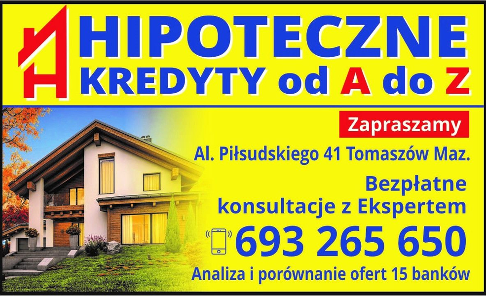 Zdjęcie na okładce dla Kredyty Hipoteczne od A do Z Kredyty Tomaszów Mazowiecki